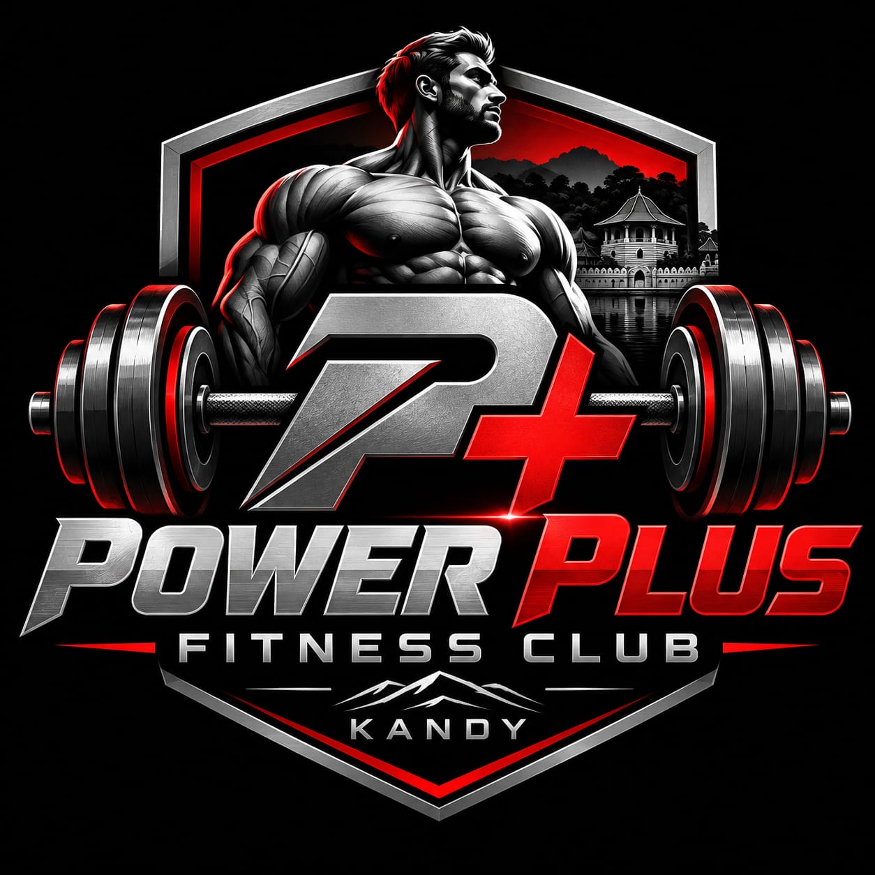 Power Plus Fitness Club Kandy Logo